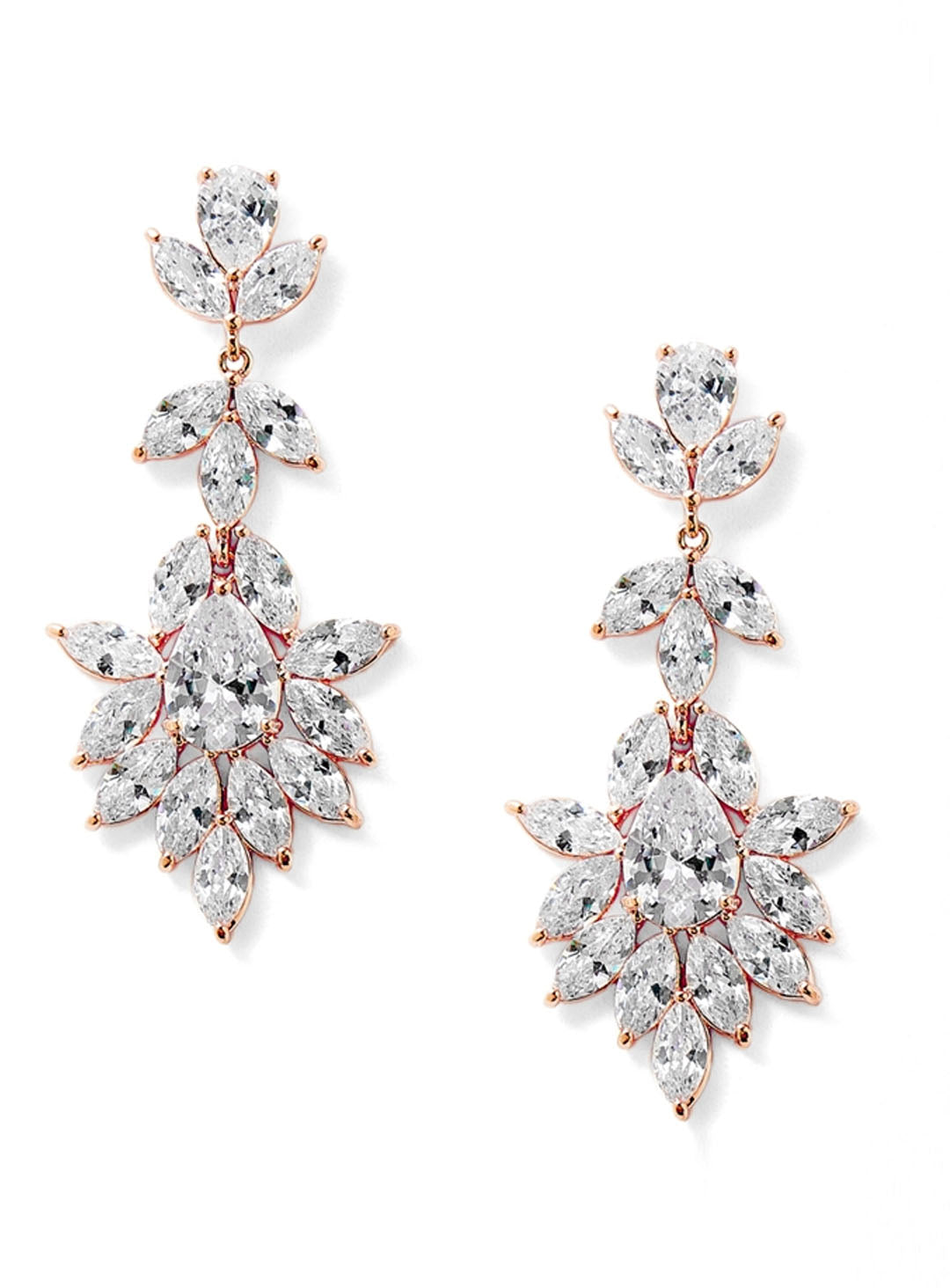 Rose Gold Leila Earrings