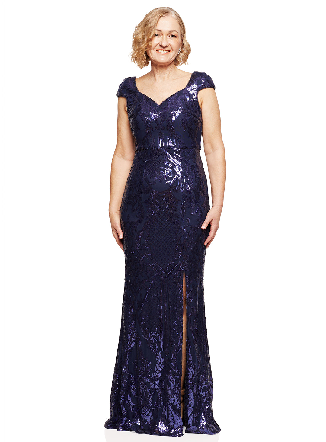 Sue Cap Sleeved Gown