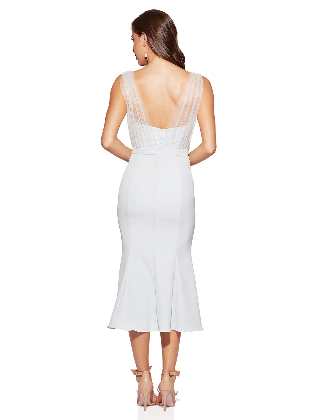 Laneese Cross Fluted Midi - Made to Order