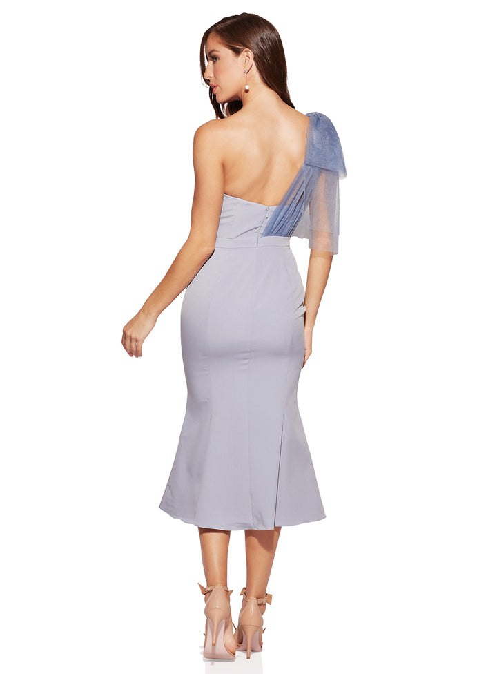 Marissa Tulle Fluted Midi - Made to Order