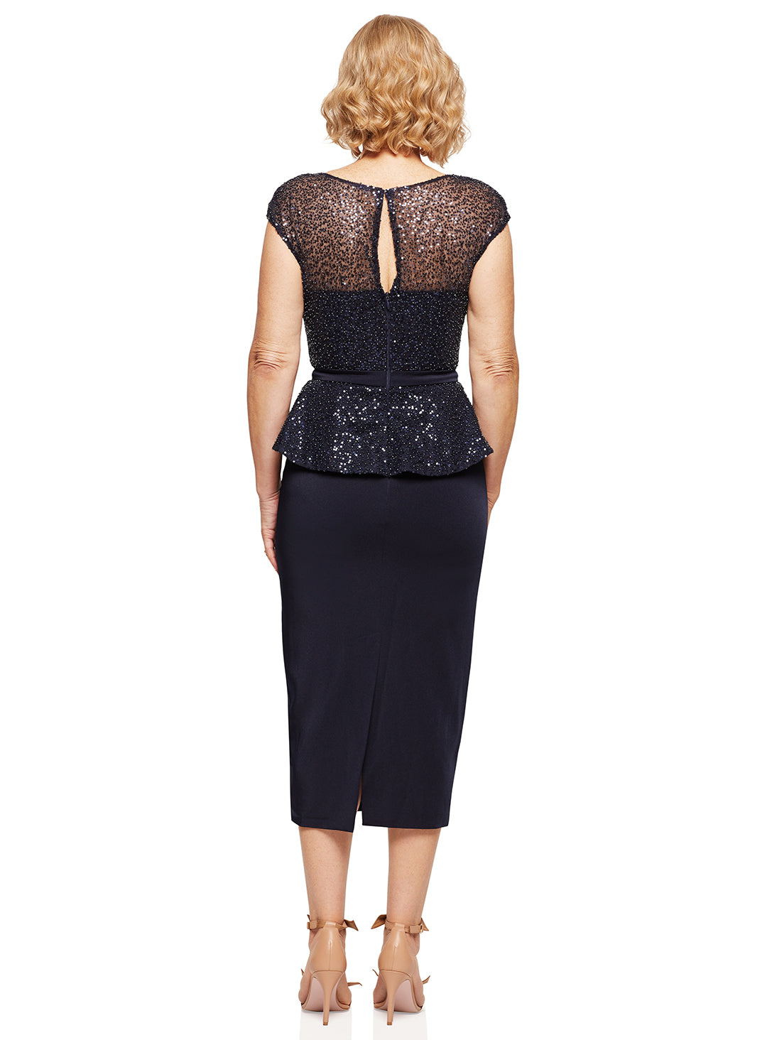 Leia Peplum Midi