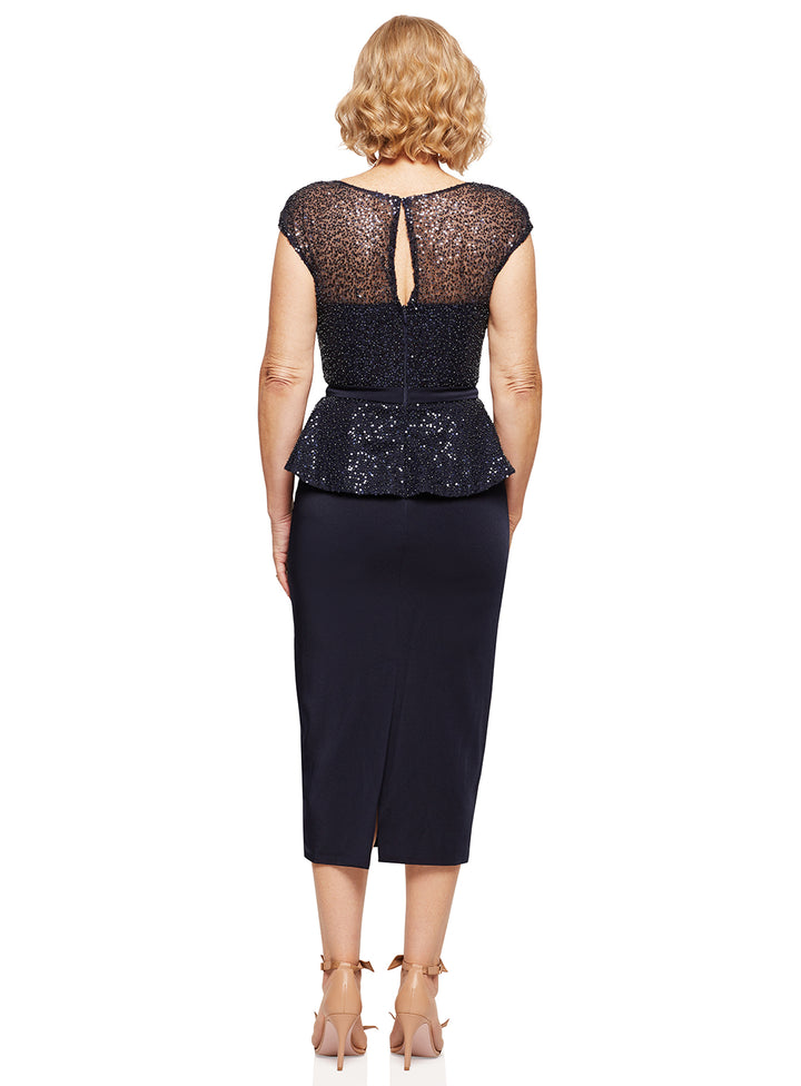 Leia Peplum Midi