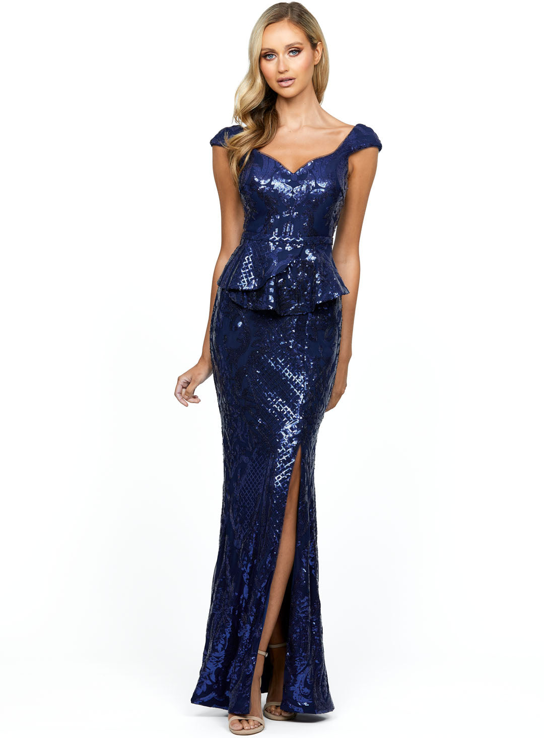 Sue Cap Sleeved Gown