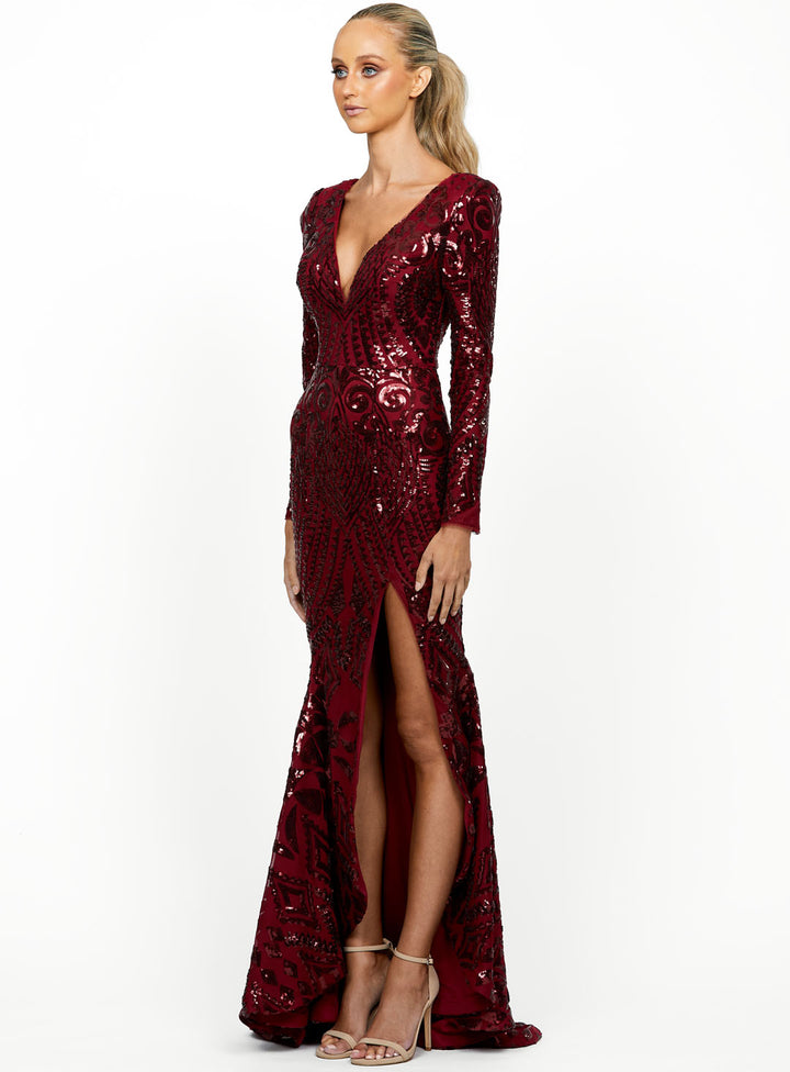Radiance Long Sleeve Gown