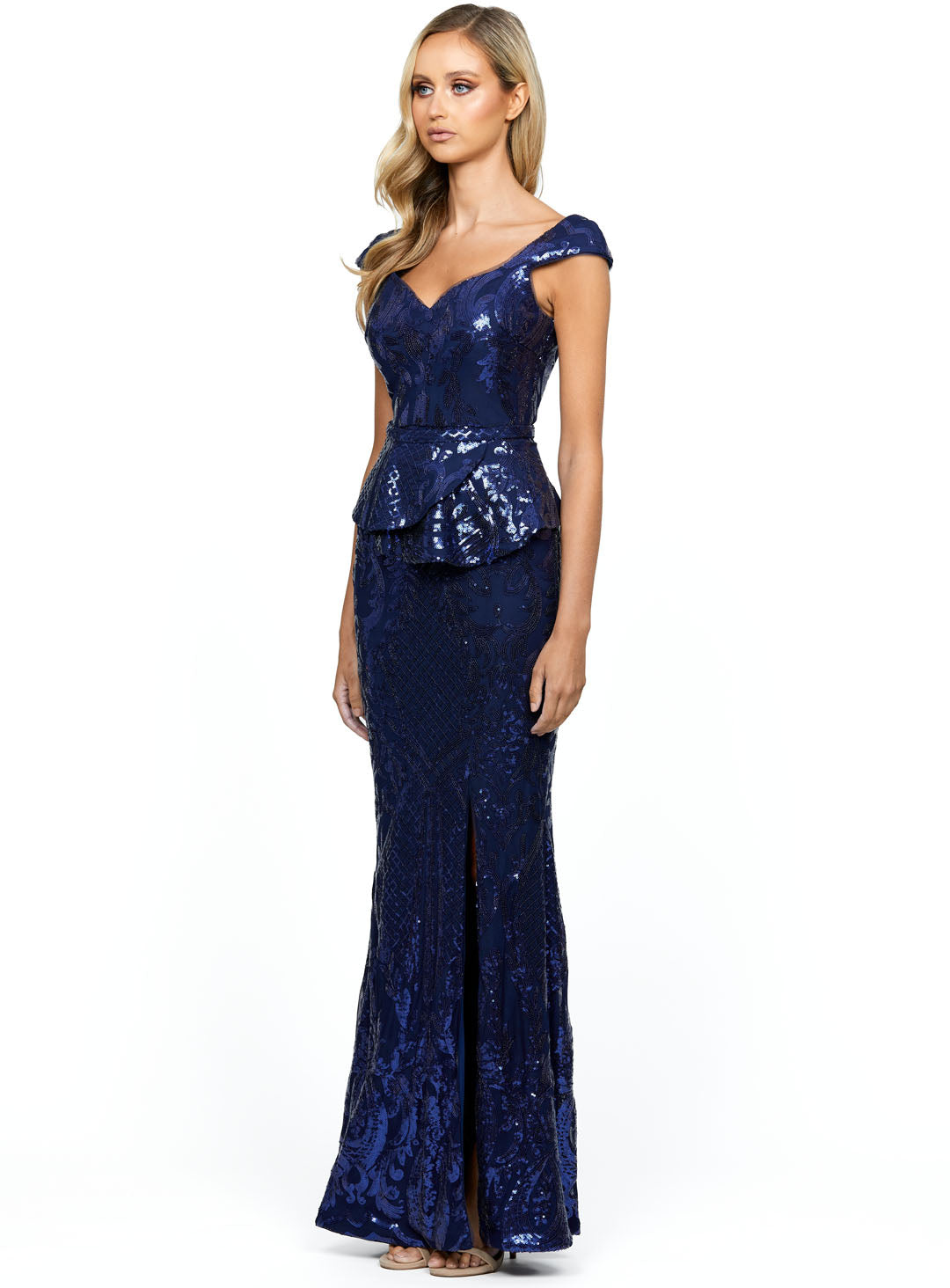 Sue Cap Sleeved Gown