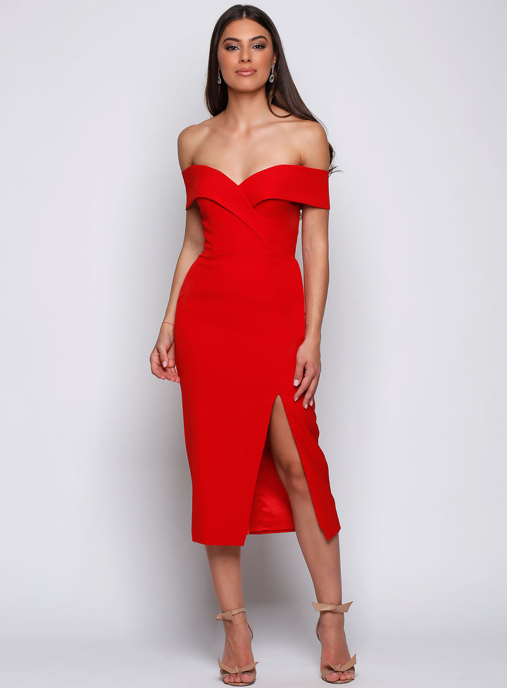 Gia Off Shoulder Midi - Made to Order