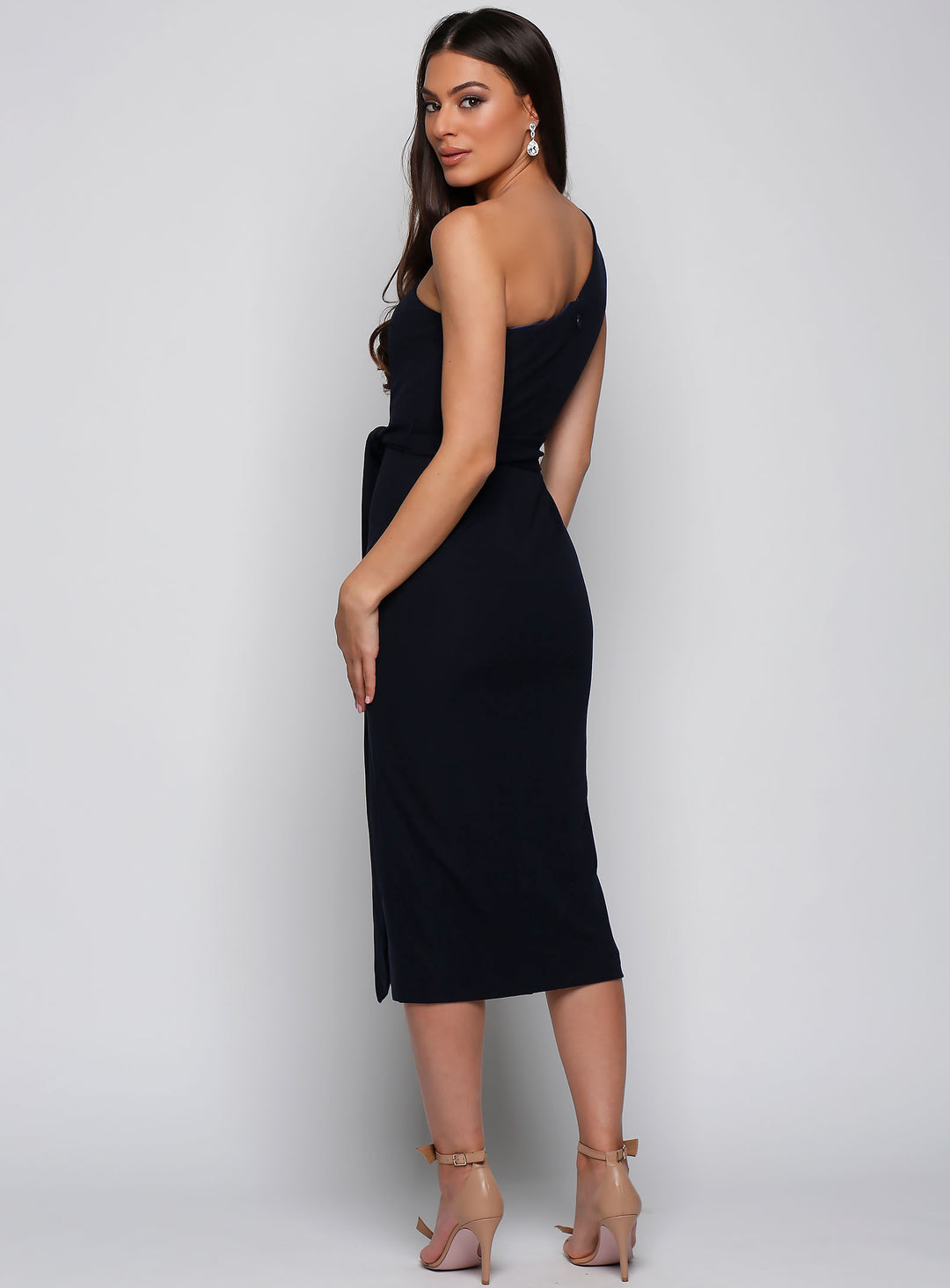 Topia One Shoulder Midi - Made to Order