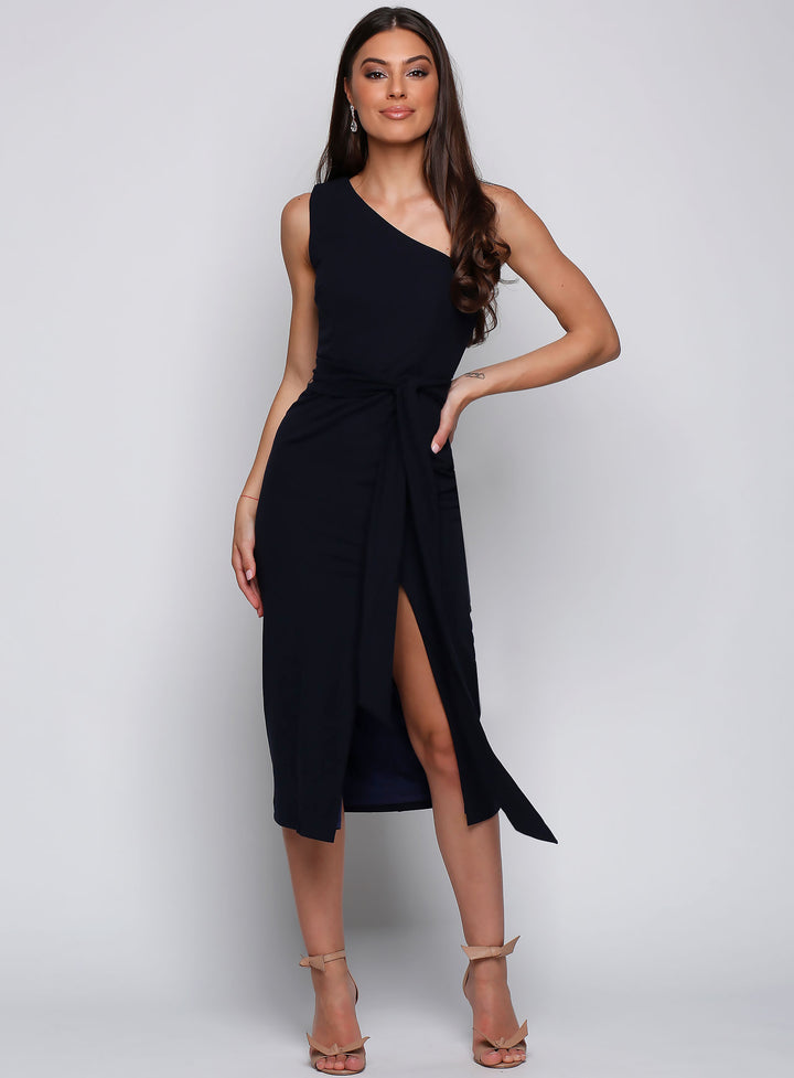 Topia One Shoulder Midi