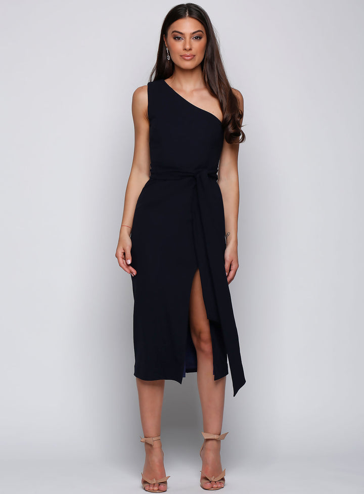 Topia One Shoulder Midi