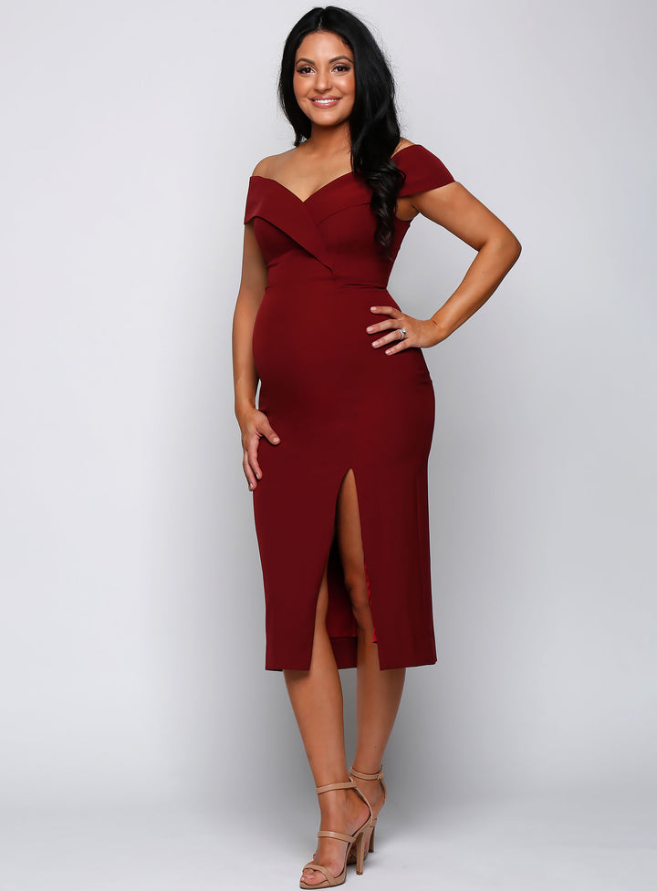 Gia Off Shoulder Midi - Made to Order
