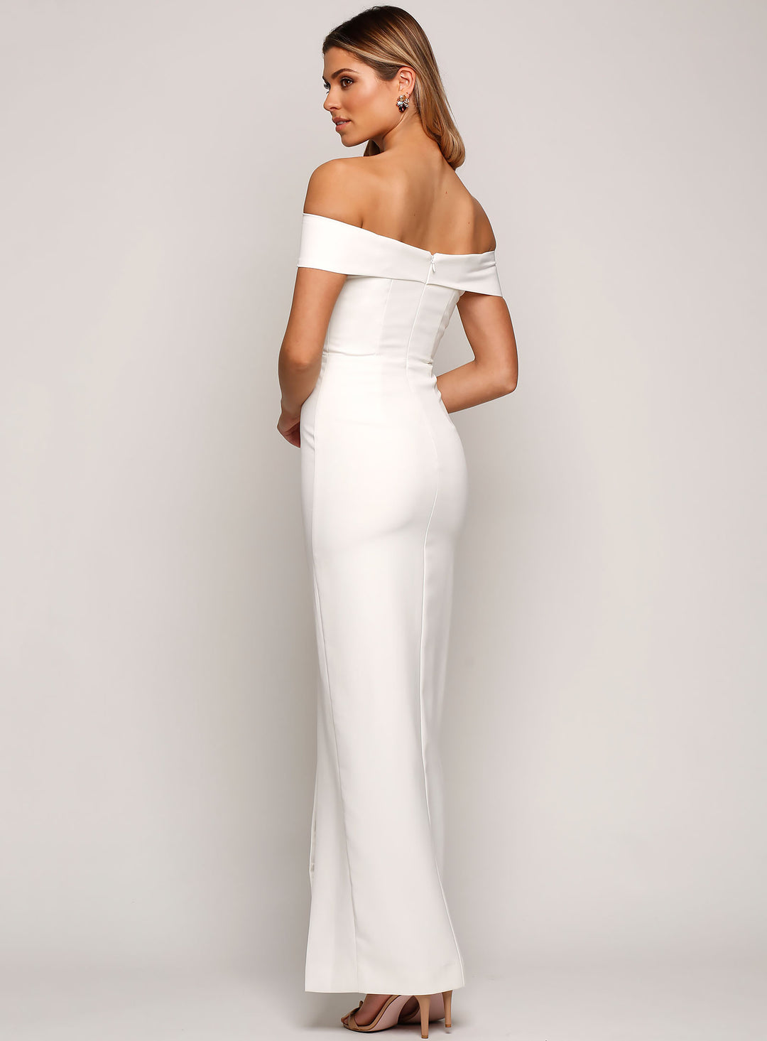 Gia Off Shoulder Pencil Dress - Made to Order