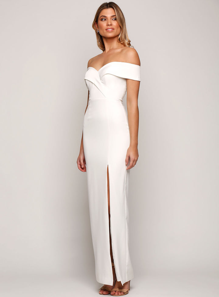 Gia Off Shoulder Pencil Dress - Made to Order