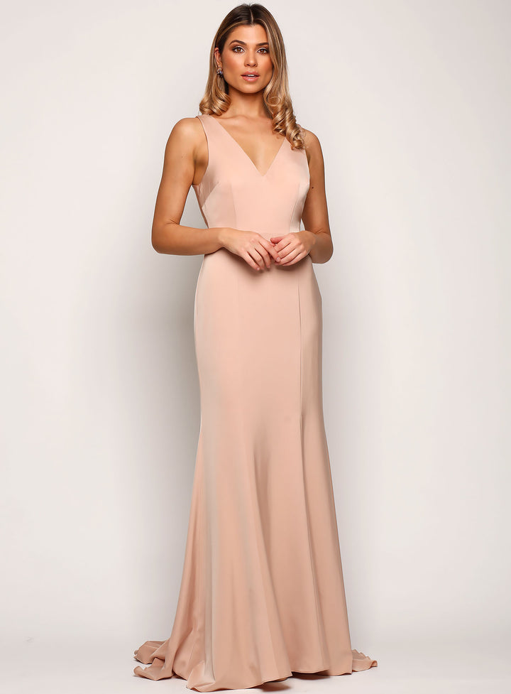 Galina Cowl Back Gown