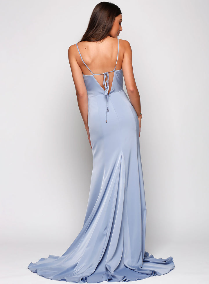 Luyanna Cowl Front Gown - Made to Order