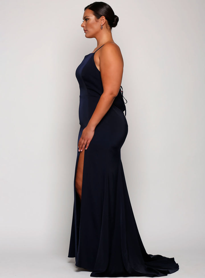 Sabina Cowl Back Gown