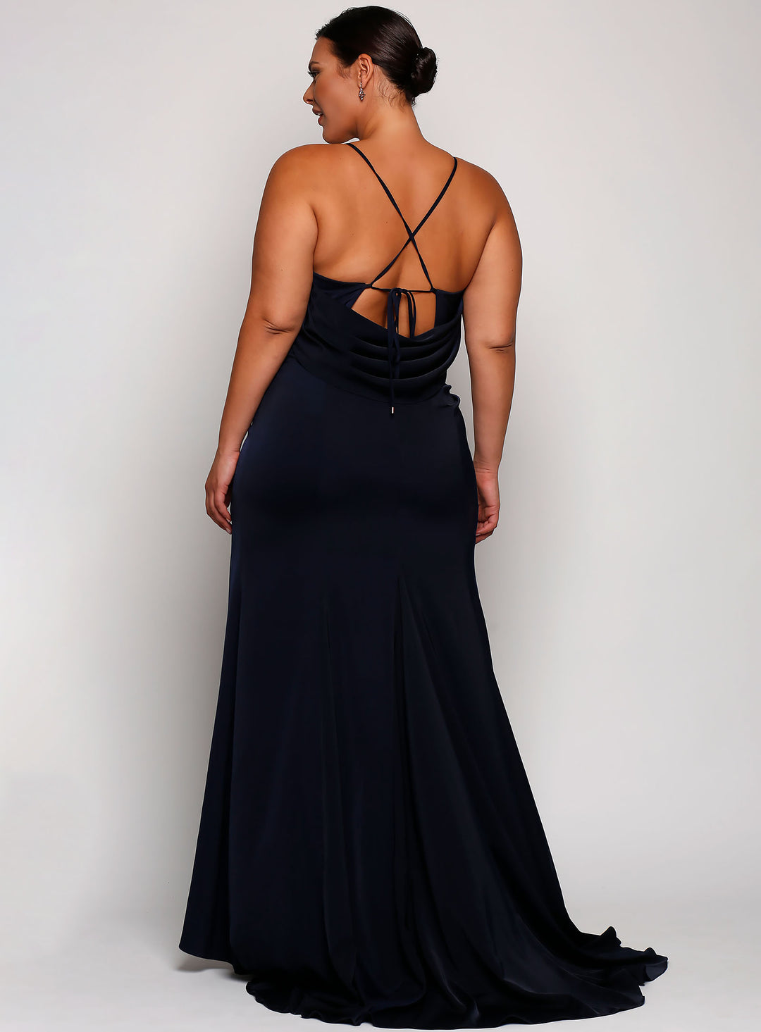 Sabina Cowl Back Gown
