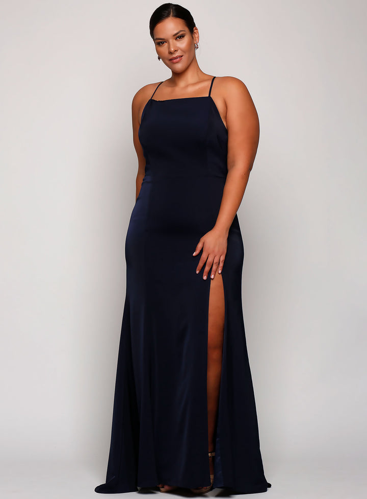 Sabina Cowl Back Gown