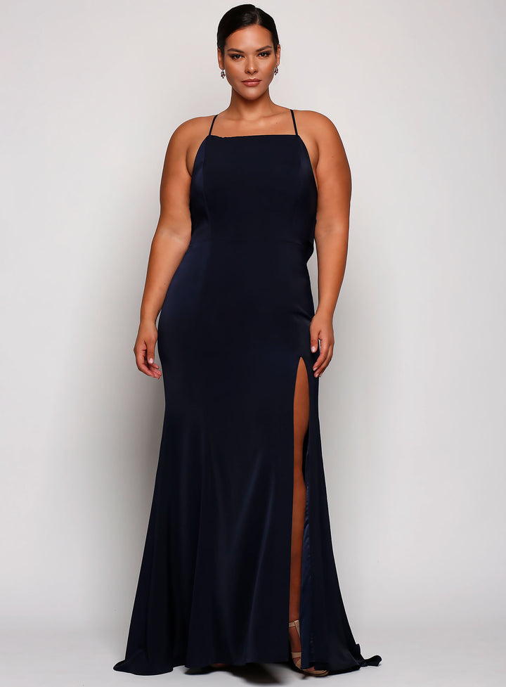 Sabina Cowl Back Gown