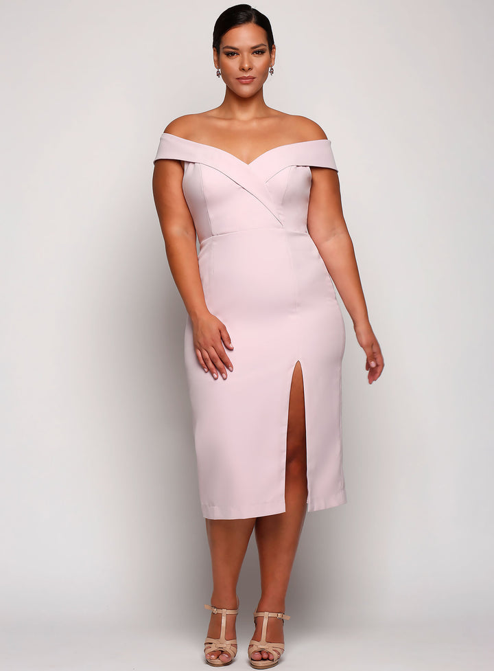 Gia Off Shoulder Midi