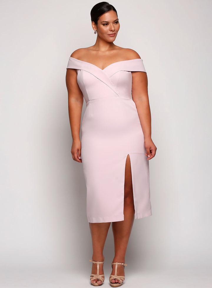 Gia Off Shoulder Midi