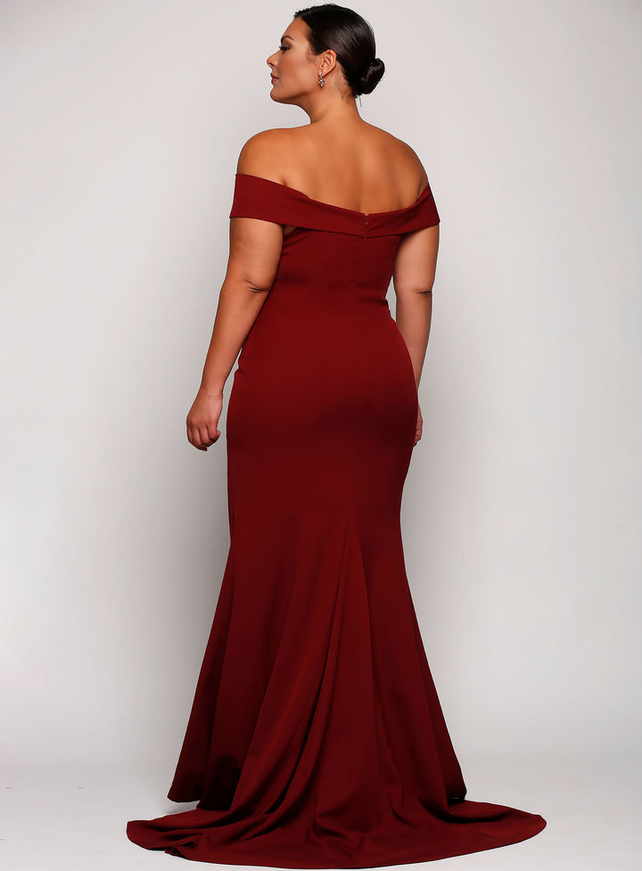 Gia Off Shoulder Gown - Made to Order