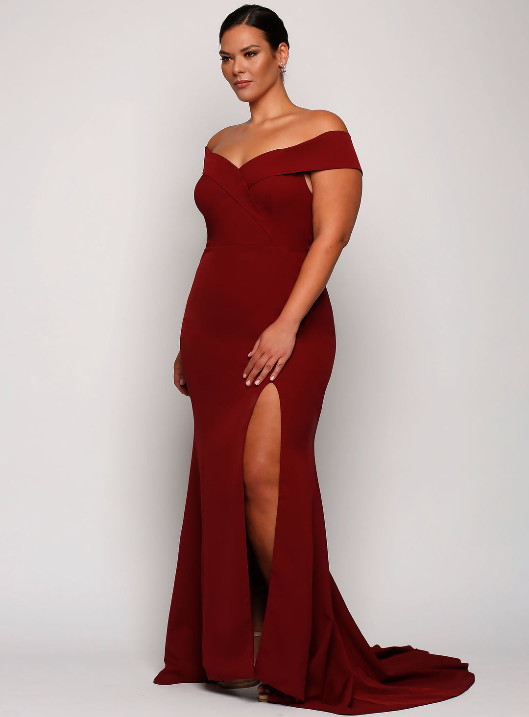 Gia Off Shoulder Gown - Made to Order