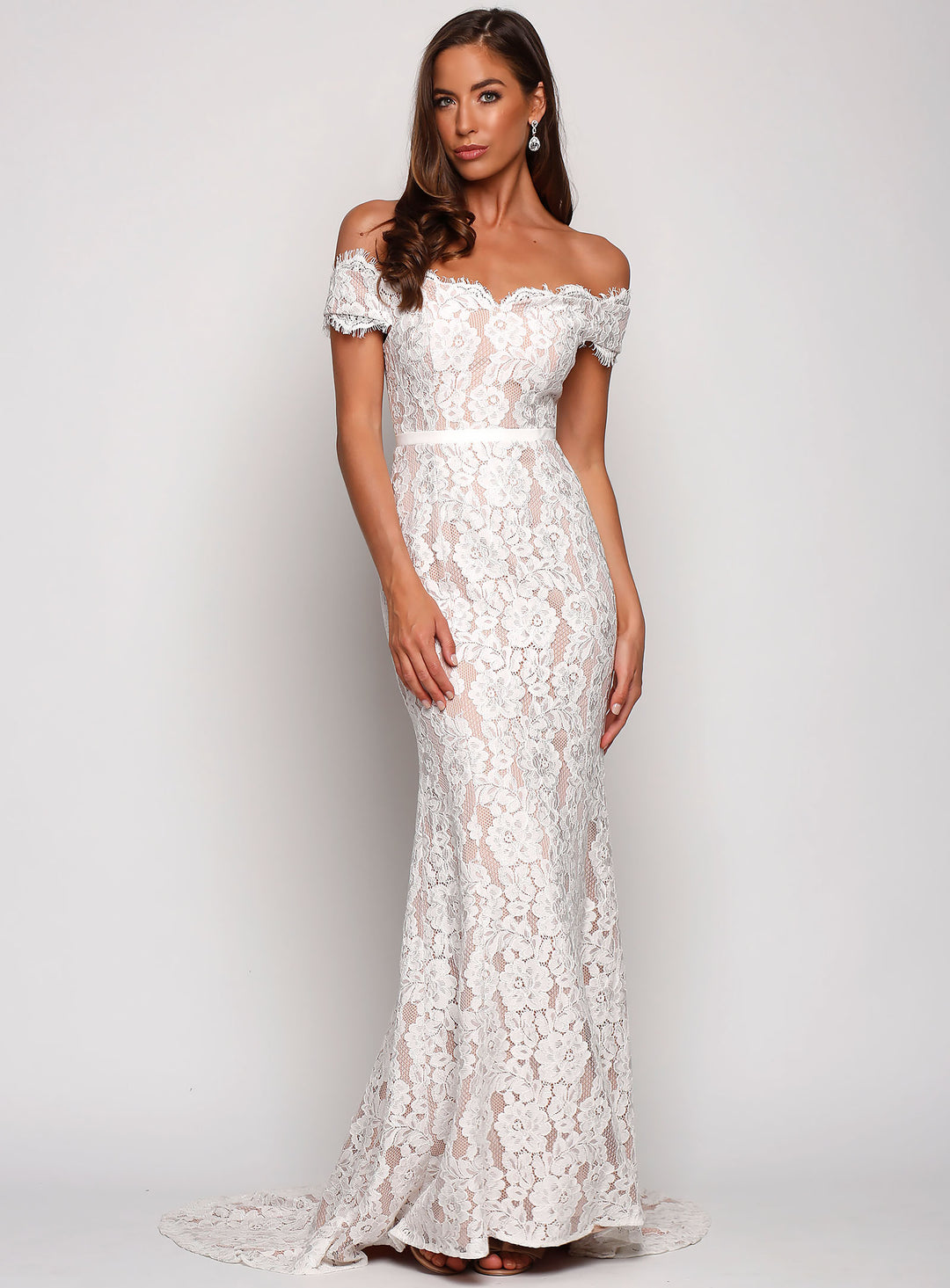 Marigold Lace Gown