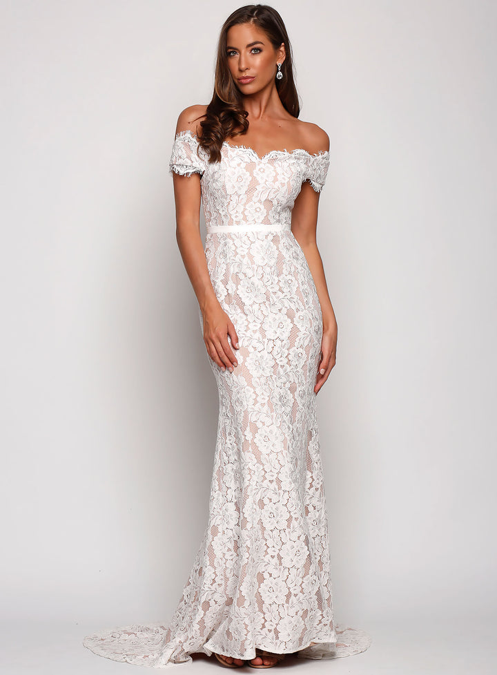 Marigold Lace Gown - Made to Order