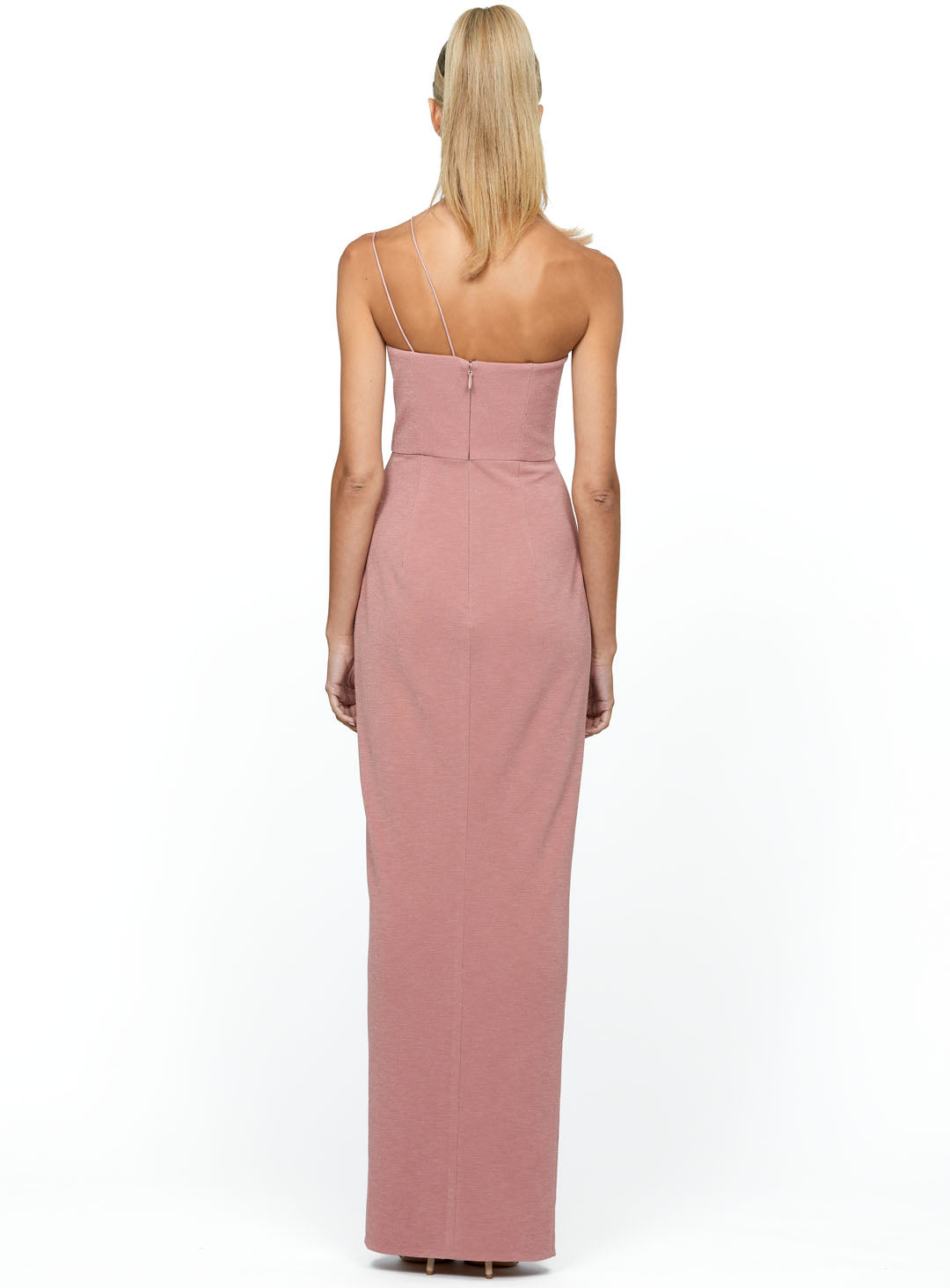 Iman Asymmetric Maxi Dress - Bariano Black