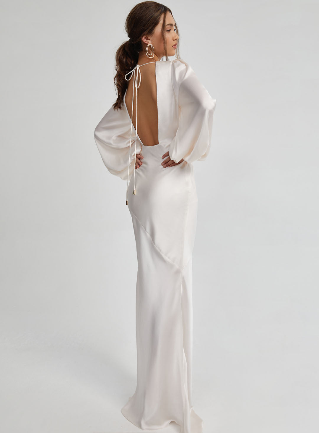 Lexi Clothing India Dress Oyster 