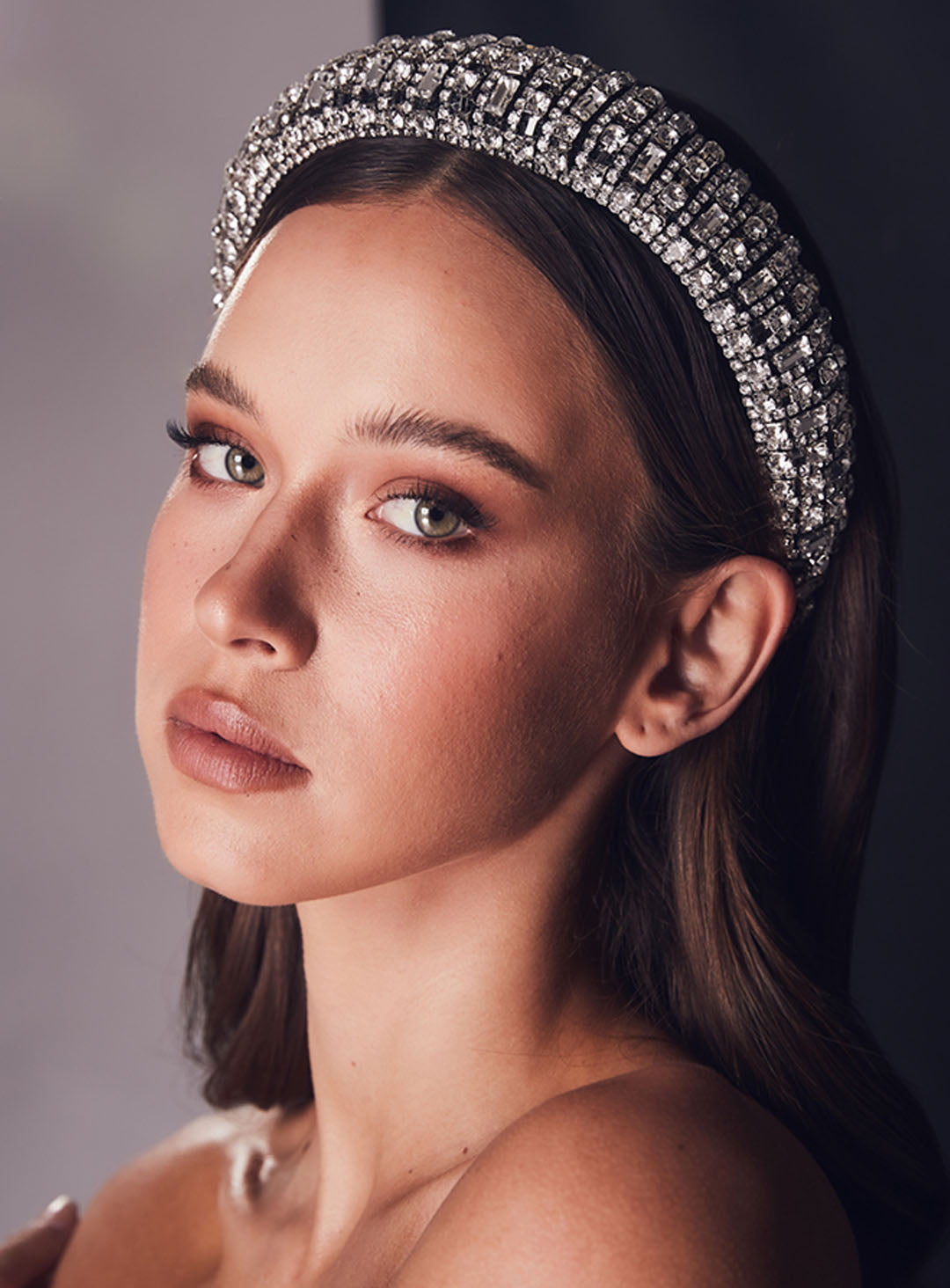 Faulty - Isabelle Diamante Headband - Silver