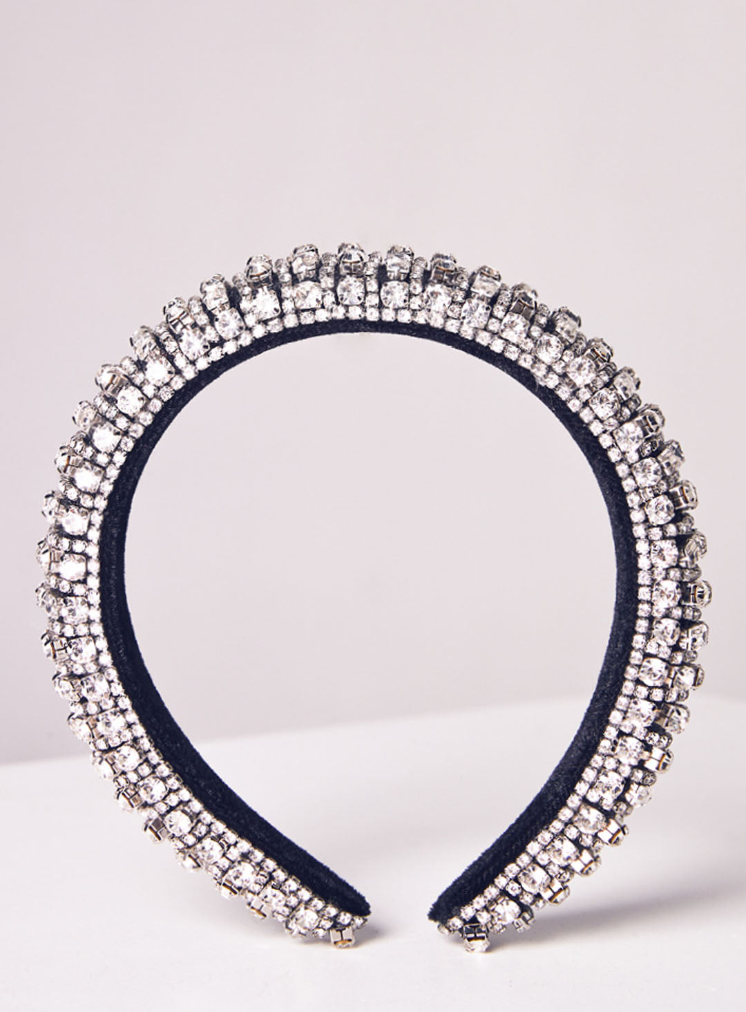 Faulty - Isabelle Diamante Headband - Silver