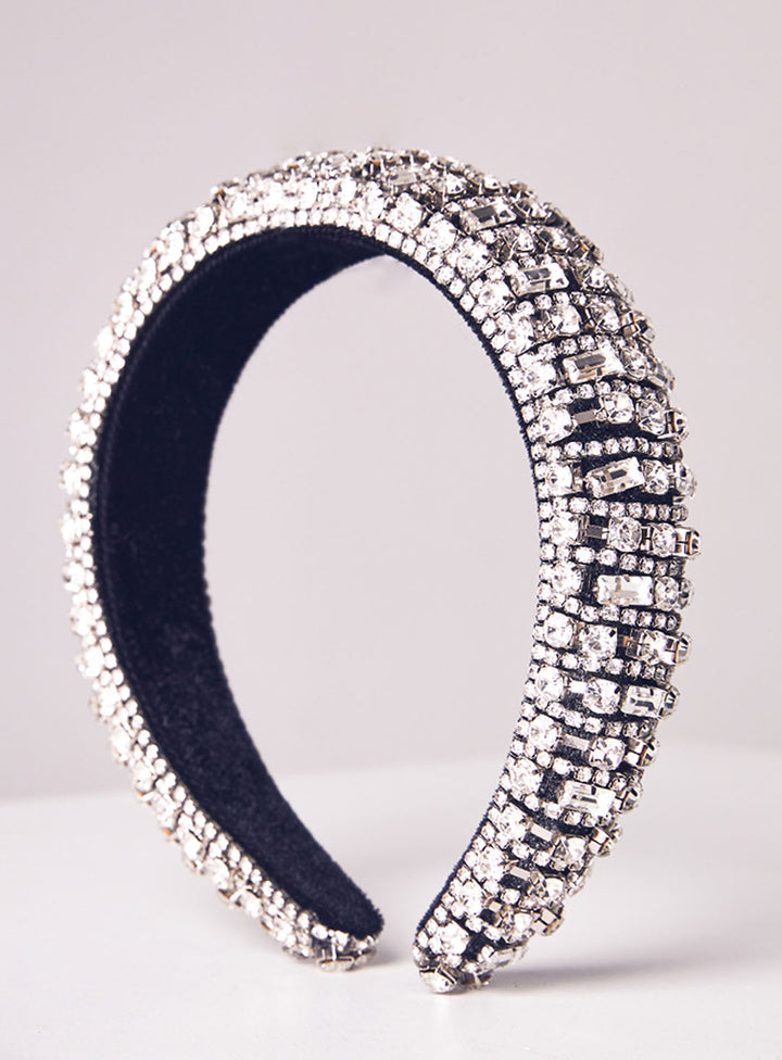 Faulty - Isabelle Diamante Headband - Silver