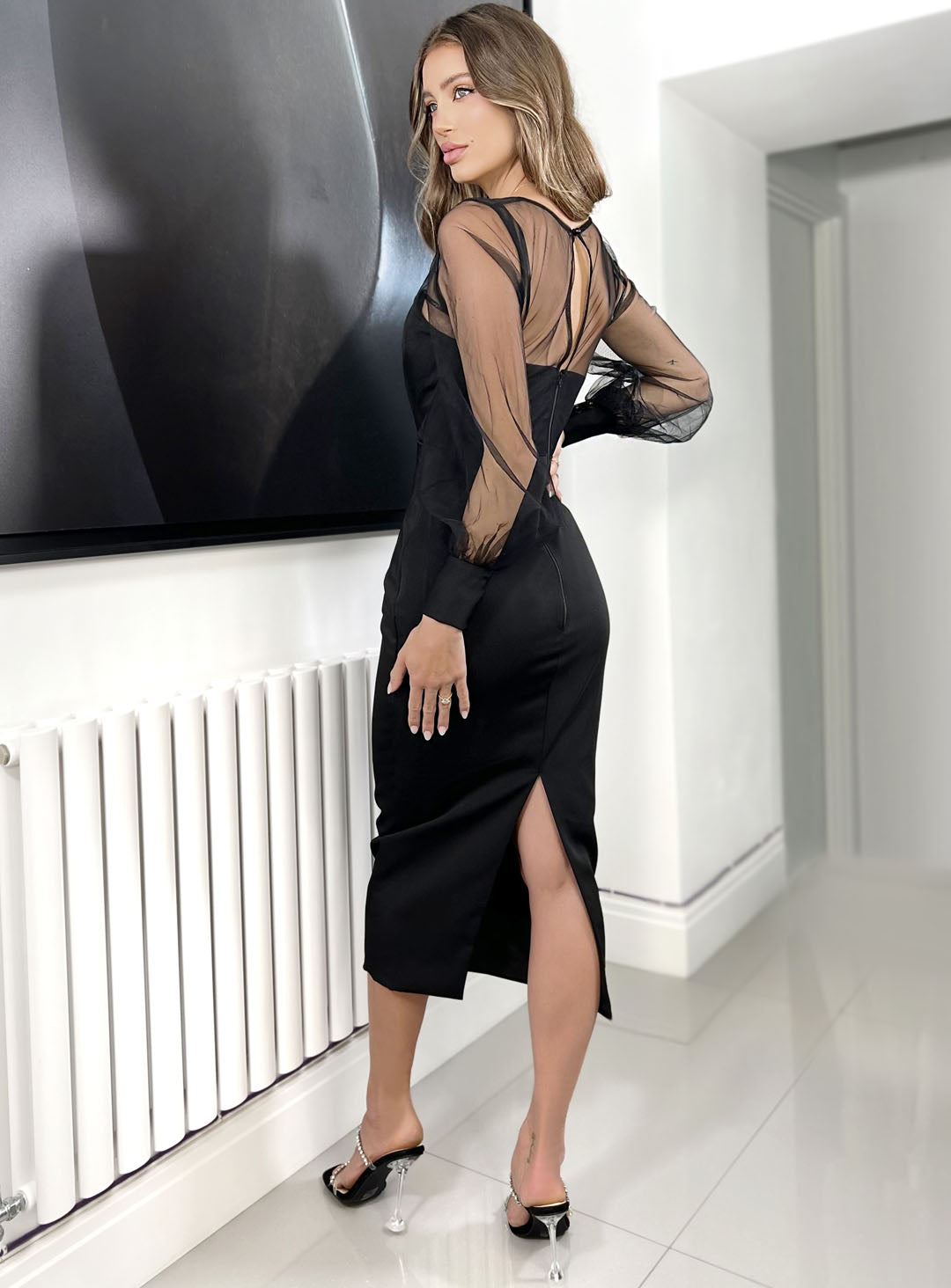 Black Tamara Dress JX6008 by Jadore Evening