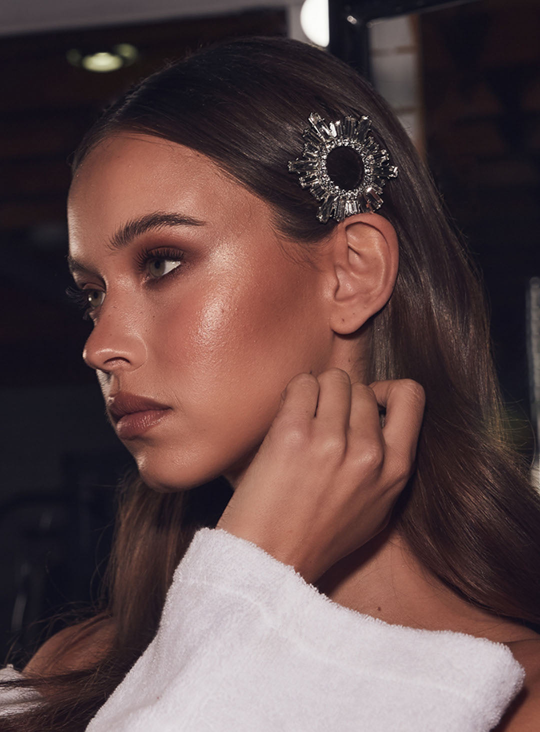 Faulty - Liana Diamante Hair Clip
