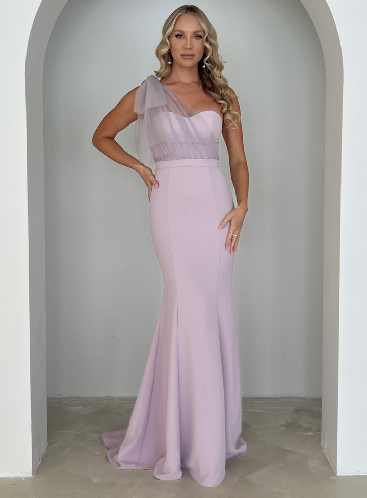 Marissa One Shoulder Tulle Dress - Made to Order