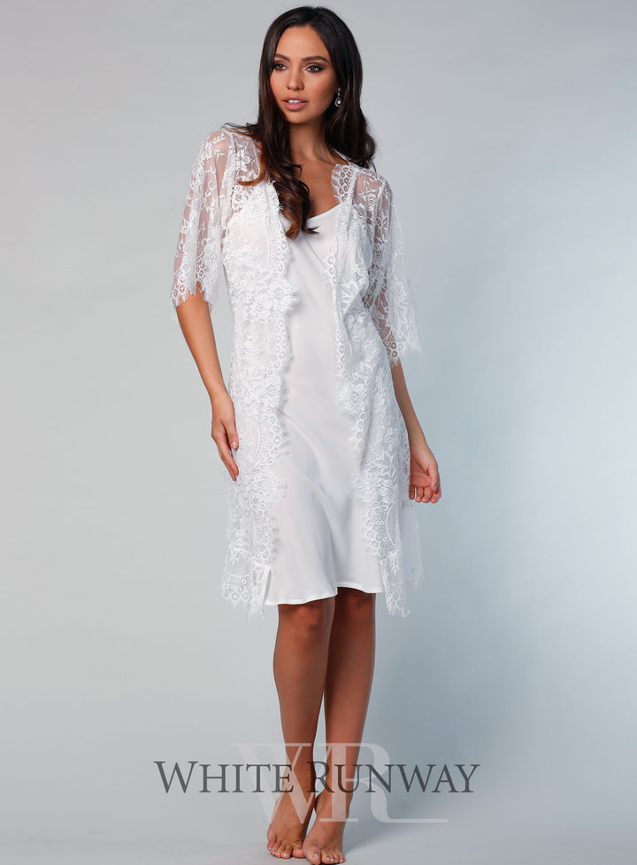 Lyon Short Lace Robe
