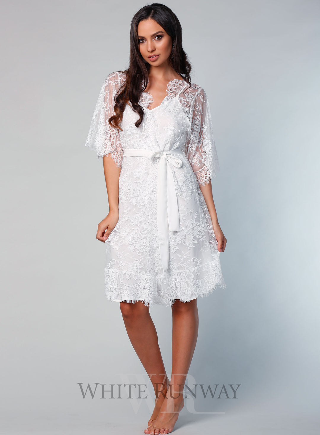 Lyon Short Lace Robe