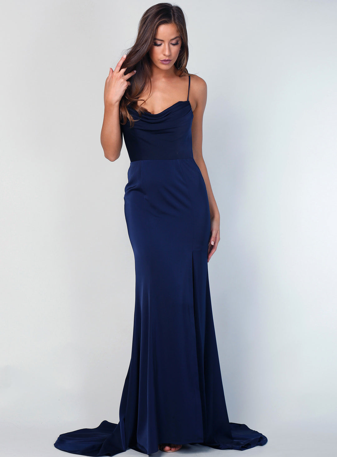 Luyanna Cowl Front Gown