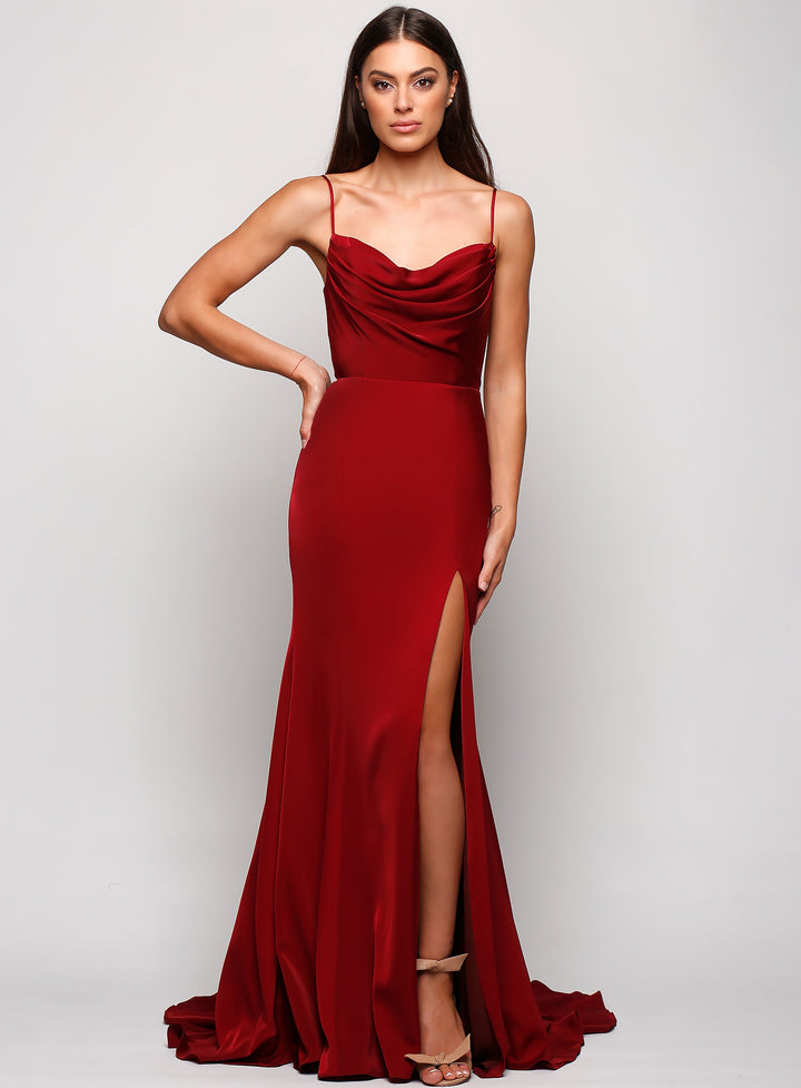 Luyanna Cowl Front Gown