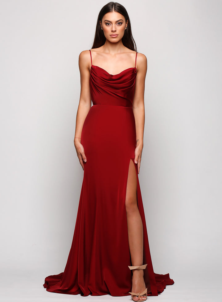 Luyanna Cowl Front Gown