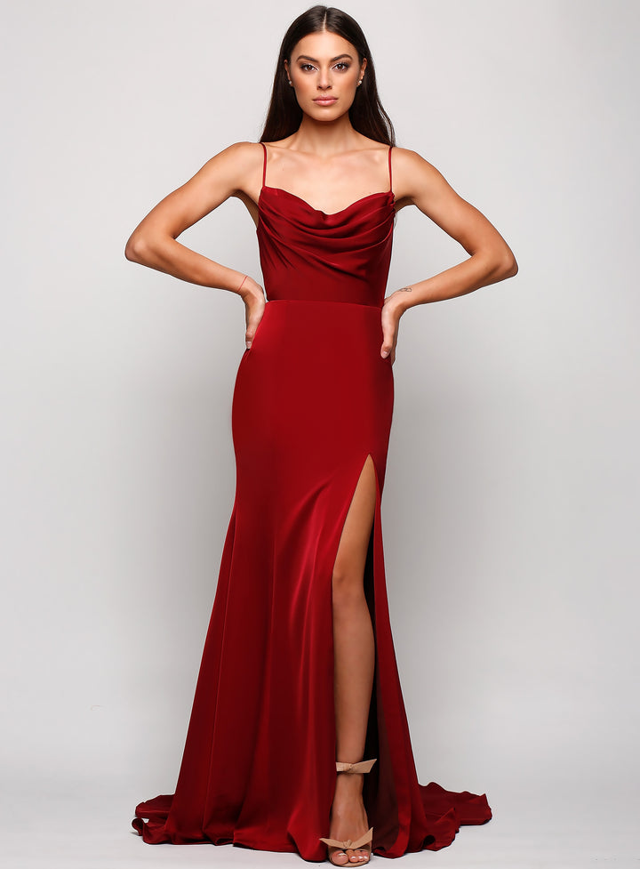 Luyanna Cowl Front Gown