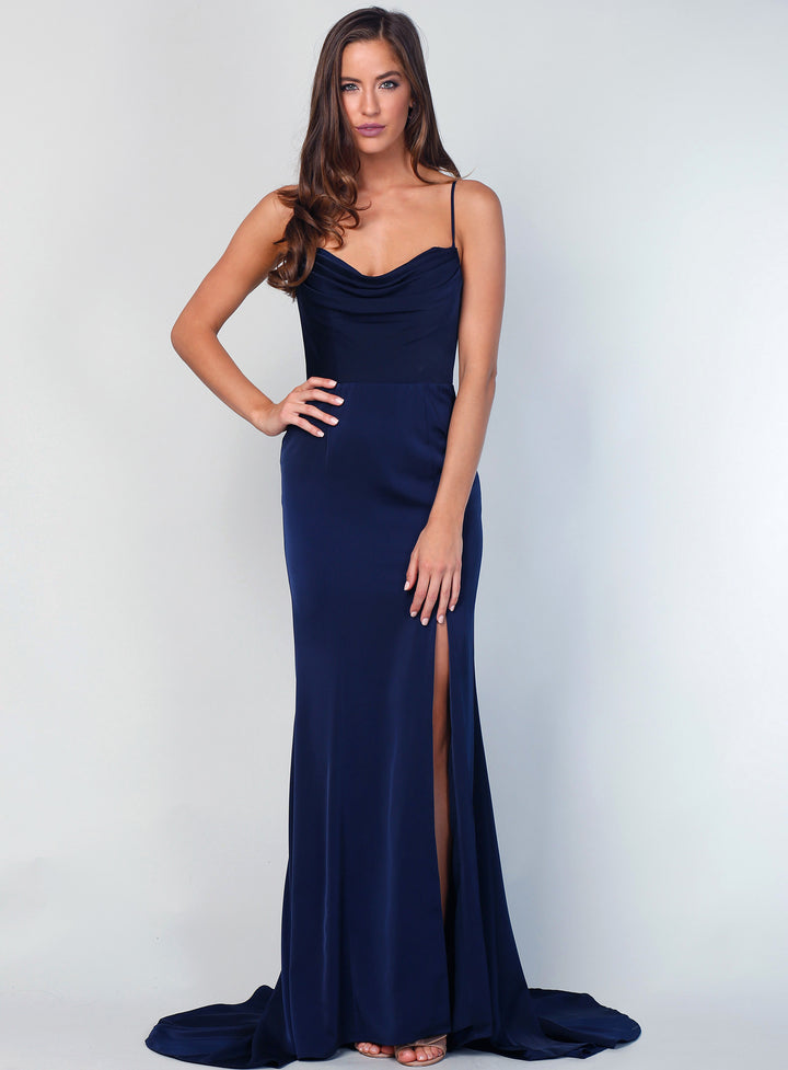 Luyanna Cowl Front Gown