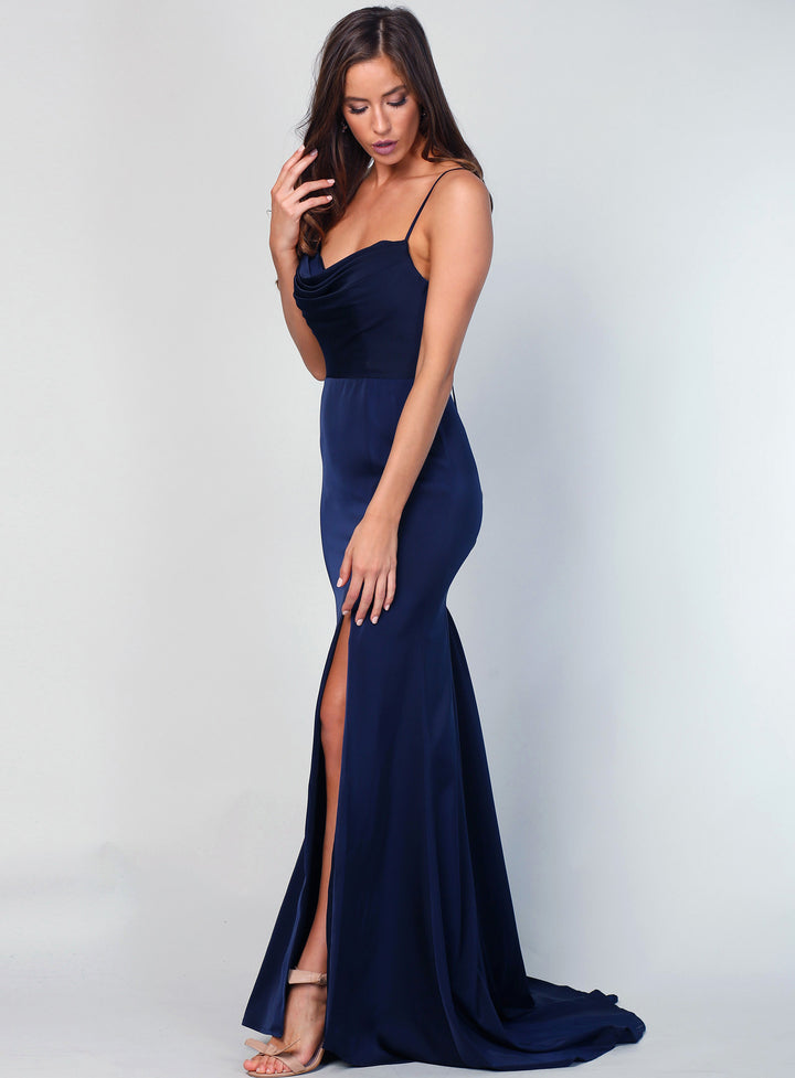 Luyanna Cowl Front Gown
