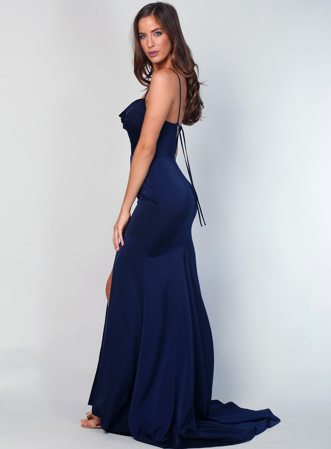 Luyanna Cowl Front Gown