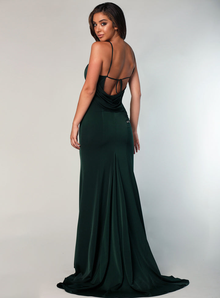 Sabina Cowl Back Gown