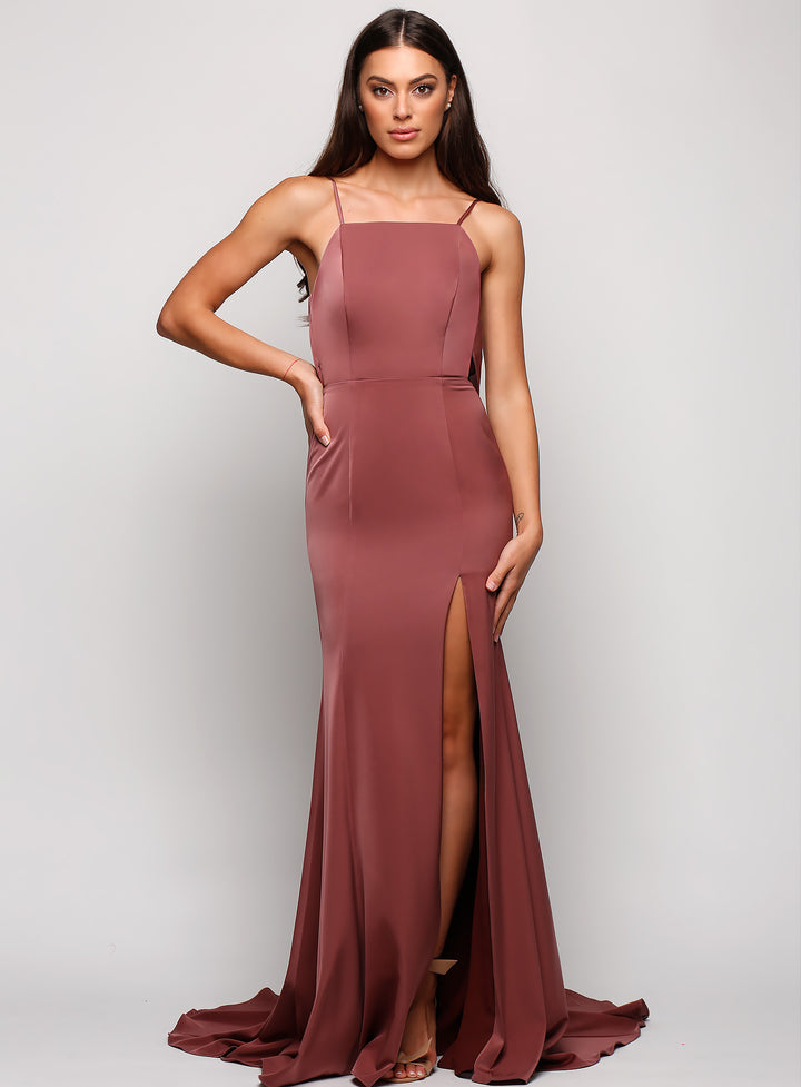 Sabina Cowl Back Gown