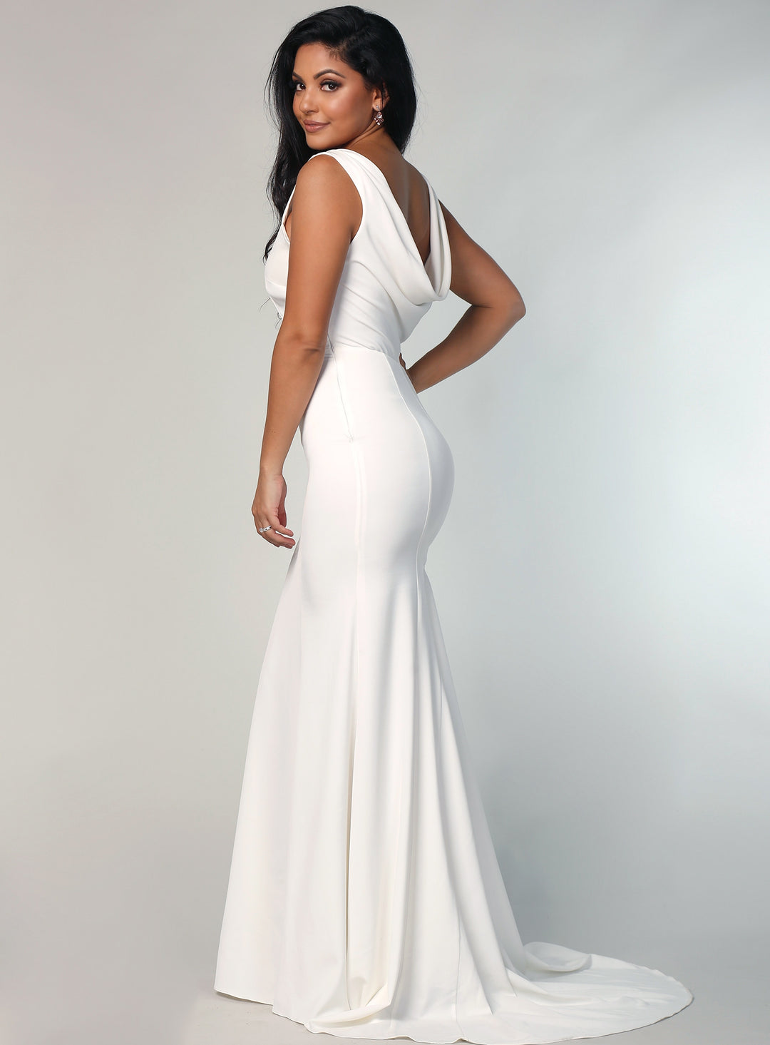 Galina Cowl Back Gown