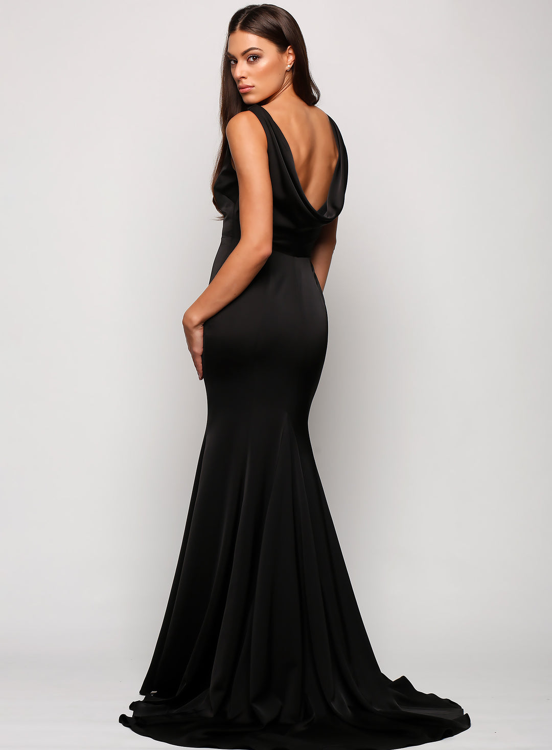 Galina Cowl Back Gown