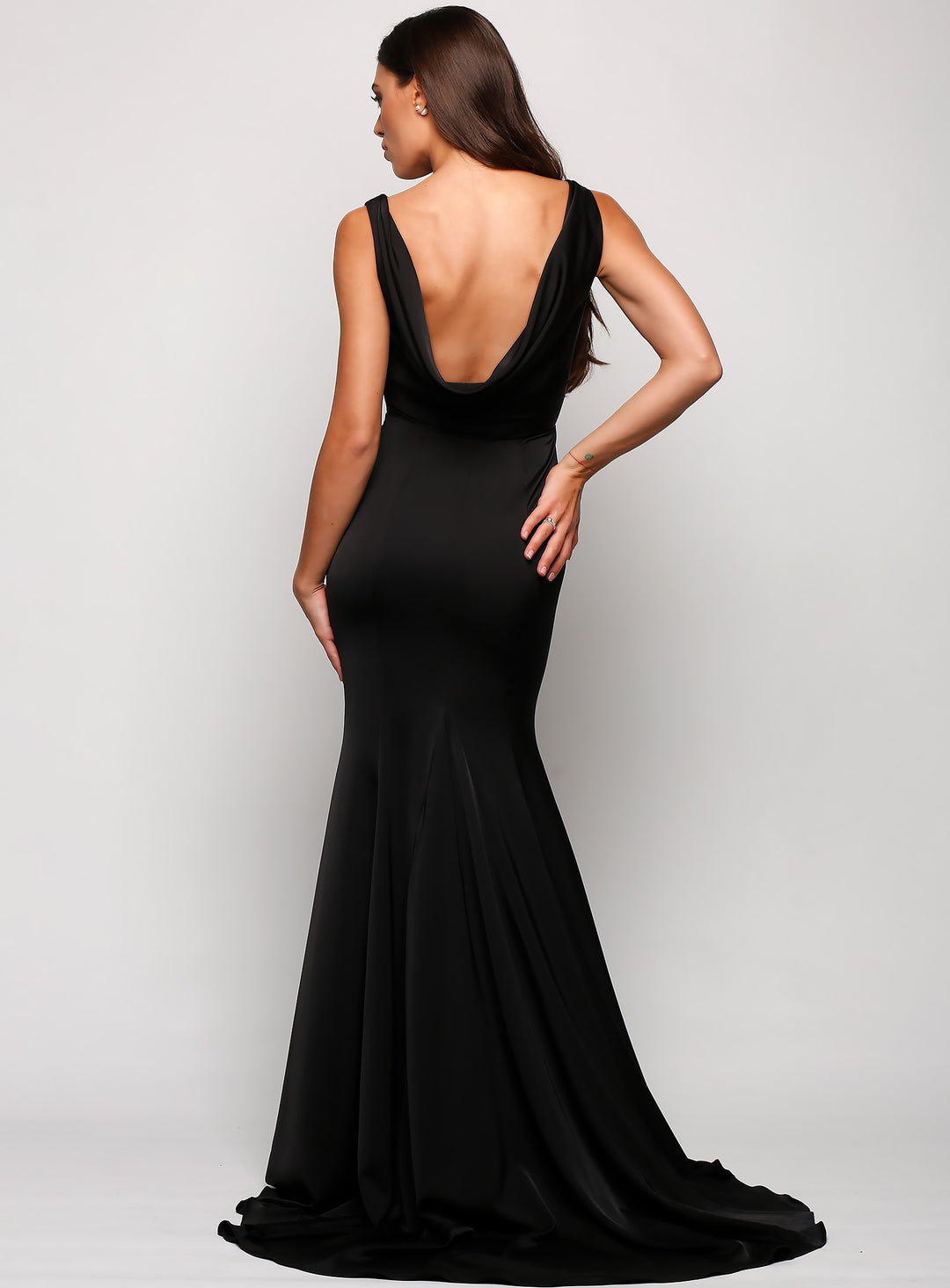 Galina Cowl Back Gown